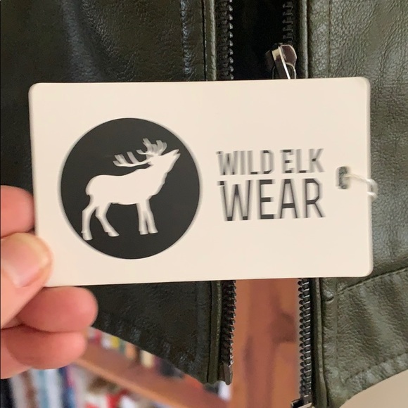 Wild Elk Leather Jacket - Picture 3 of 5